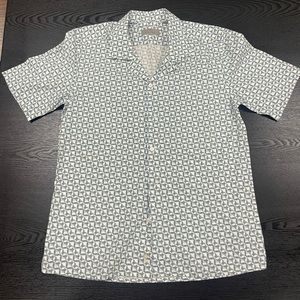 Canali Button Down Short Shirt